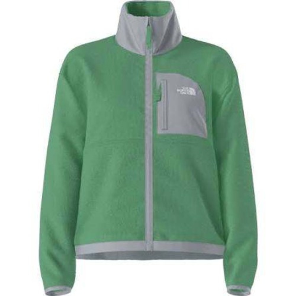 The North Face Yumiori Peak Full Zip Jacket Women's Coat Nebula Green/Blue Flax
